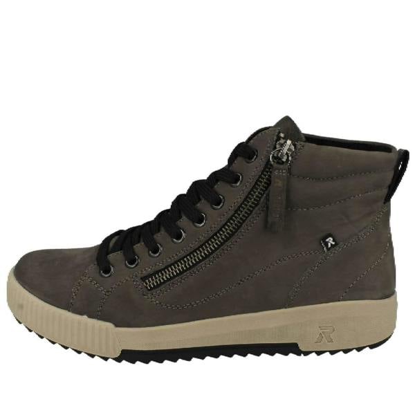 Rieker Womens Rieker Zip Up Lace Ankle Boots W0164