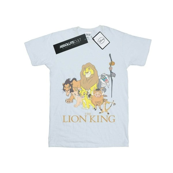 Disney Mens The Lion King Group T-Shirt - White