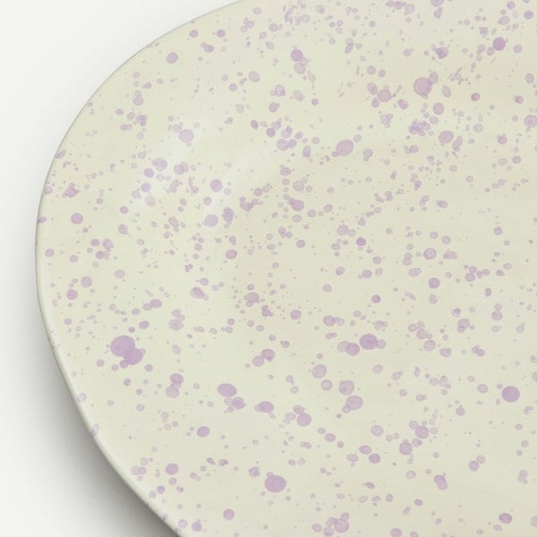 Hot Pottery Lilac Serving Platter
