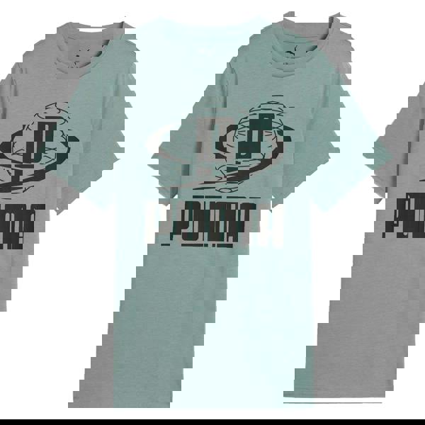 Puma Childrens/Kids II Graphic Print T-Shirt - Green