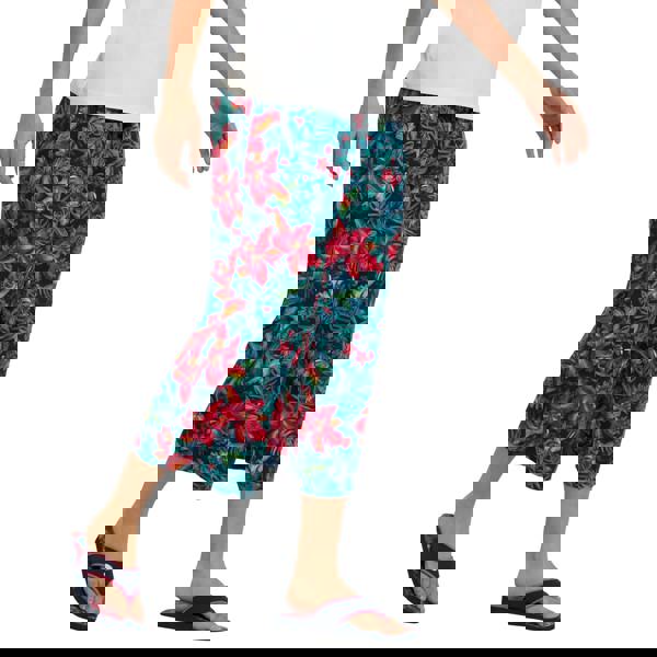 Animal Womens/Ladies Tassia Beach Cropped Trousers - Red