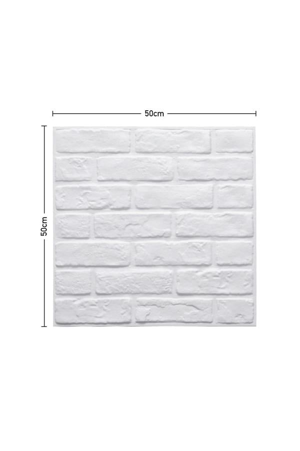 Living and Home 12 Pcs PVC 3D Wall panel Decorative Wallpaper
