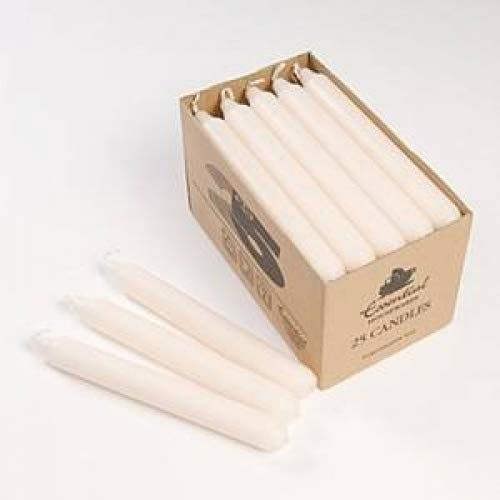 Pack of 25 Ivory Candles in Window Box