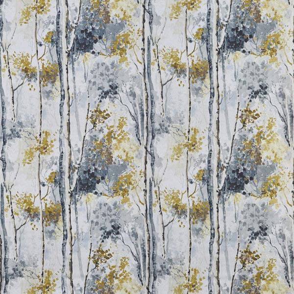 Silver Birch fabric close-up in Shadow