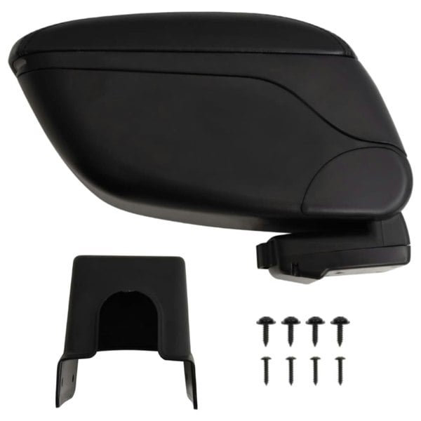 Berkfield Car Armrest Black 13x31x(31-44) cm ABS