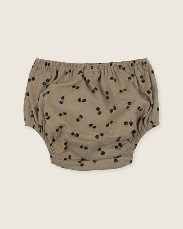 Stone coloured organic cotton baby pants