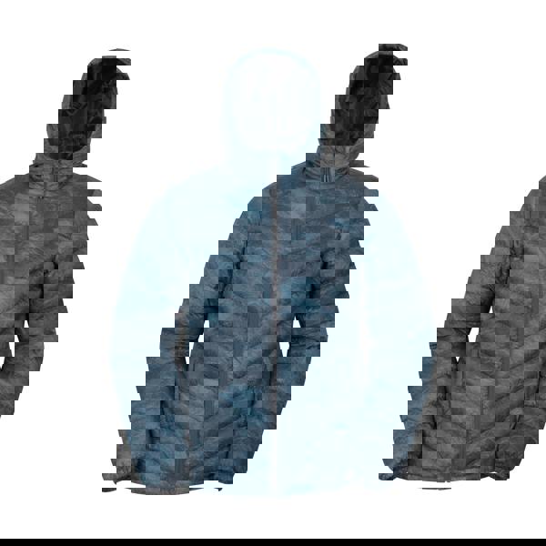 Mountain Warehouse Womens Seasons Animal Print Padded Jacket - Dark Blue