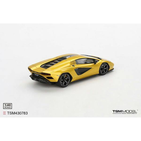 MCSlots Lamborghini Countach LPI 800-4 New Giallo Orion 1:43 Scale TSM430783