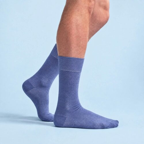 Dr.Socks 4 Pack Mens Bamboo Diabetic Socks Soft Breathable Non Binding Socks