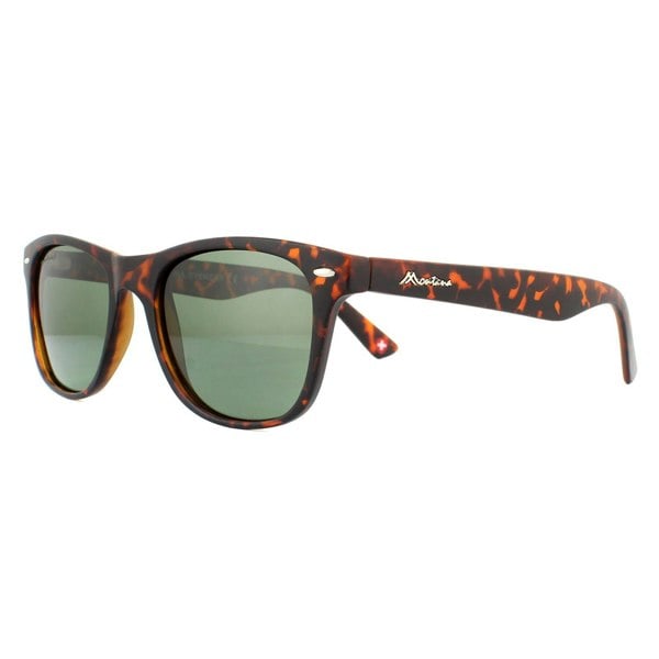 Montana Sunglasses MP10 A Matte Turtle Brown Rubbertouch G15 Green Polarized