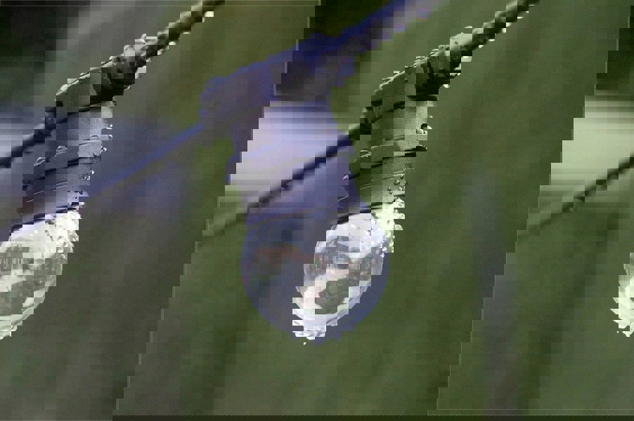 Eagle Connect G45 Bulb, E27 Base, Clear Plastic Cover Cool White