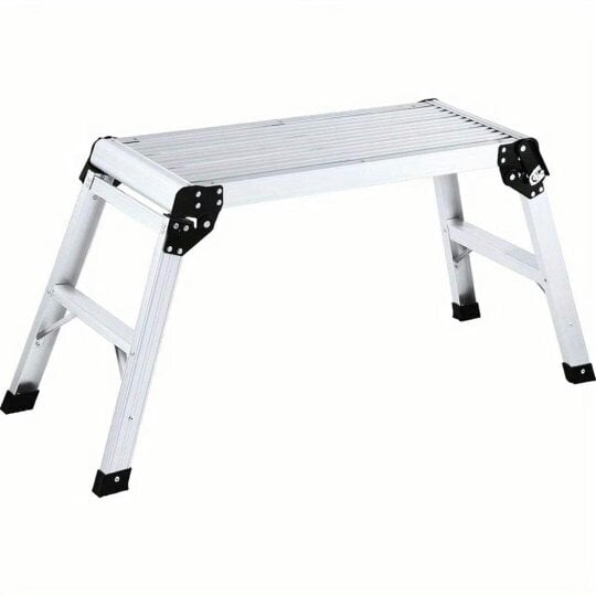 Havendro 150kg Folding Aluminium Step Ladder Stool Work Platform Up Bench Lightweight
