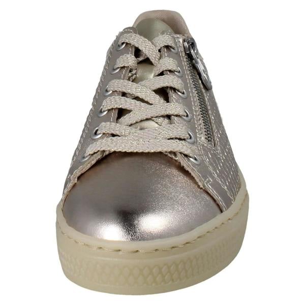 Rieker Ladies Rieker Detailed Casual Trainers With Side Zip L5955