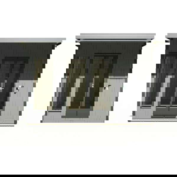 12x12 insulated Garden Studio Office and Store Pent Roof - Best Shed