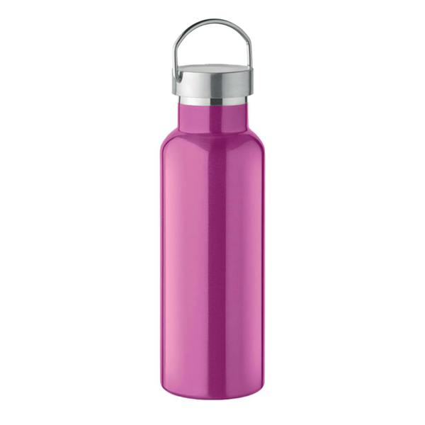 MidOcean Florence Double-Walled 500ml Bottle - Fuchsia - 