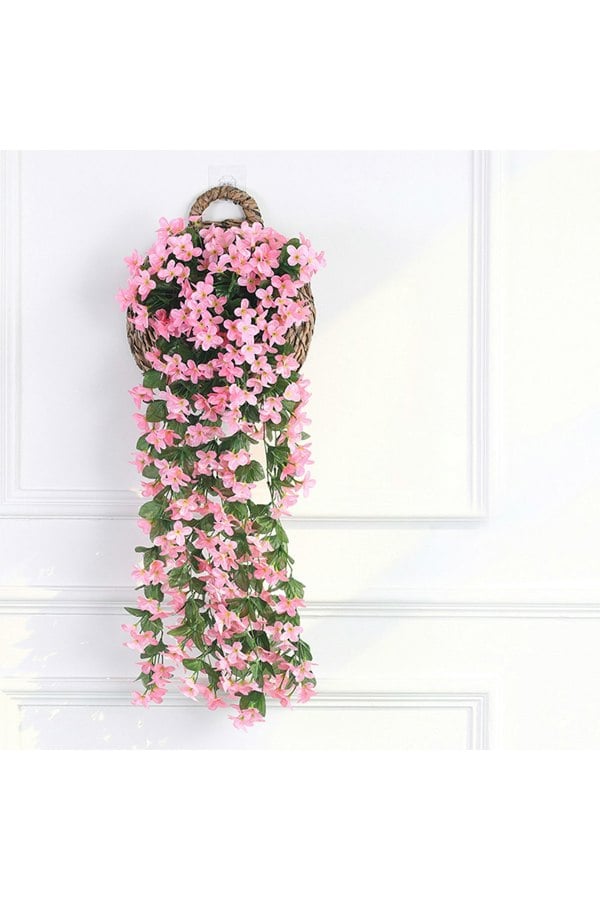 Living and Home Hanging Artificial Flowers Vine Home Decoration