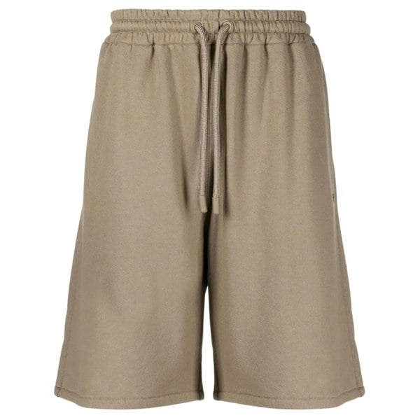 Off-White Off Stitch Skate Sweatshorts Beige S