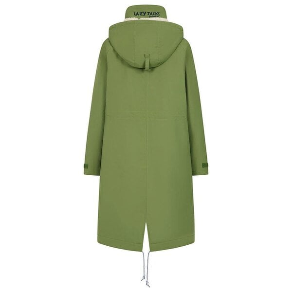 Lazy Jacks LJ159 - Longline Snug Lined Coat - Sage