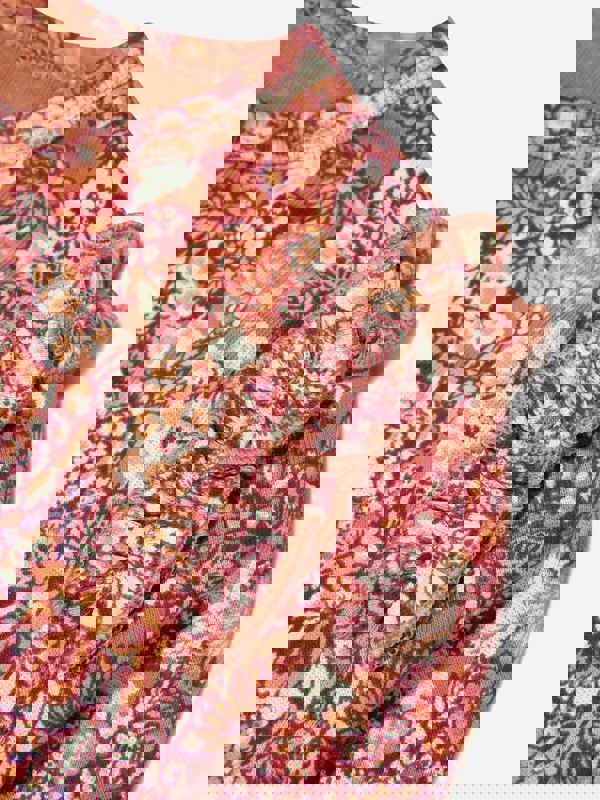 Molo Baby Girls Organic Cotton Long Sleeve T-Shirt in Pink