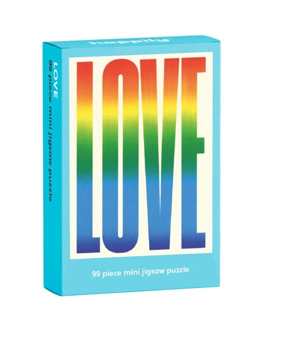 Happily Puzzles Love - 99 Piece Mini Jigsaw Puzzle