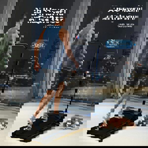 Centra Treadmill Running Machine Folding Walking Pad 4 in 1 Bluetooth LED Remote