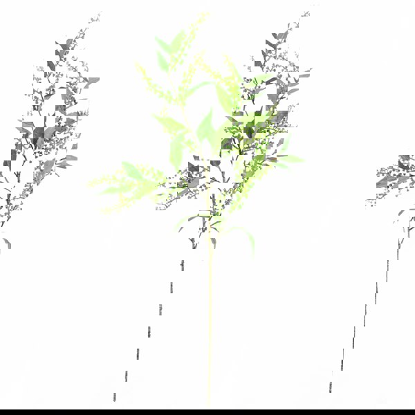 Leaf 60cm Purple Wild Rose Arrangement Silver Glass Vase