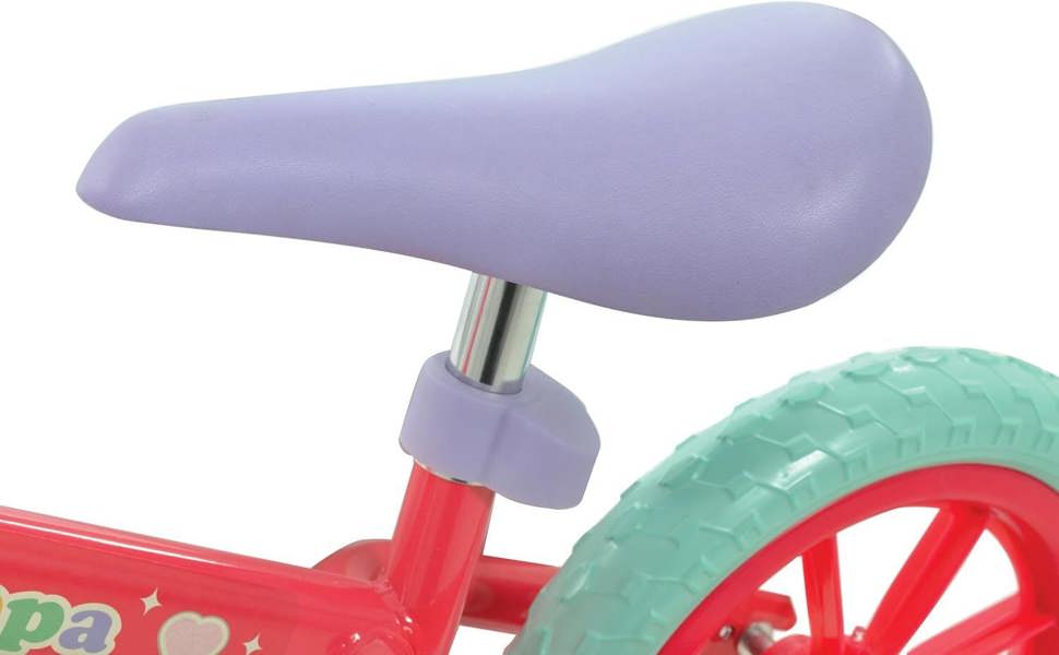 Peppa Pig 12" Balance Bike with Light Up Wheels