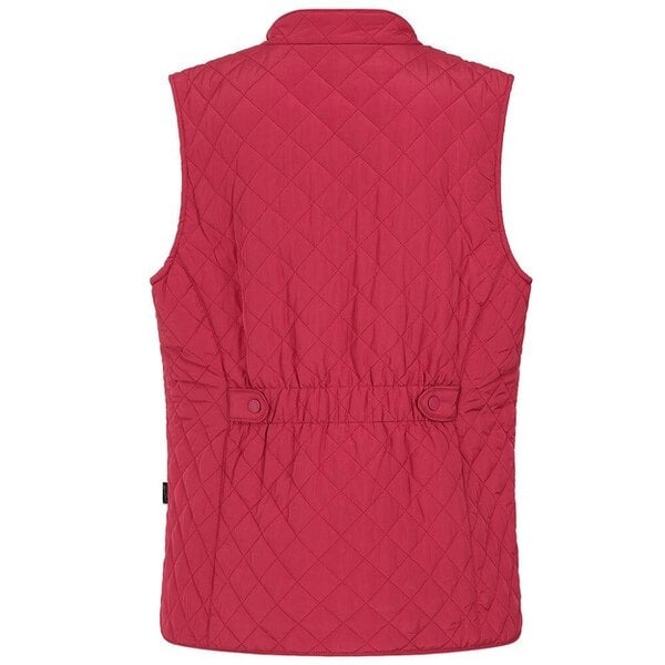 Lazy Jacks GL1 - Ladies Quilted Gilet - Red