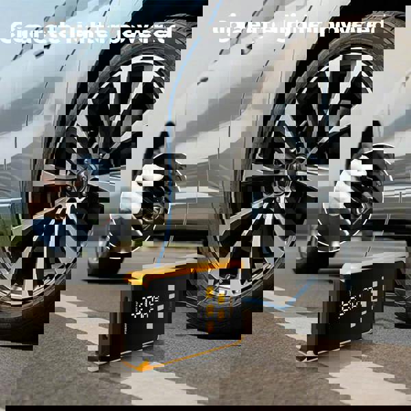 Manan Car Tyre Inflator Electric Air Compressor Pump 12V 150PSI with LED Light