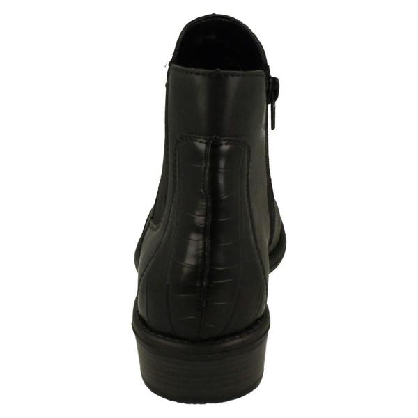 Remonte Ladies Remonte Low Heel Elasticated Casual Chelsea Boots D0F70