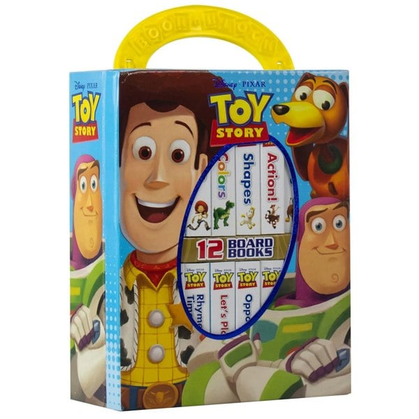 Disney Toy Story Woody, Buzz Lightyear, and More! - My First Library Board Book Block 12-Book Set