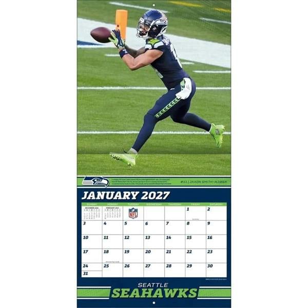 NFL Elite Calendar 2027, Wall Calendars, Month To View, Sports, Gift