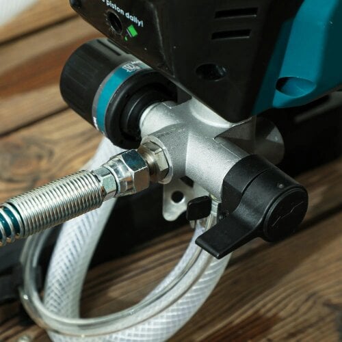 Bobobiy Airless Paint Sprayer, Thinning-Free Electric Paint Spray Gun for Walls, 200 Bar High Pressure, 1.5L/min Flow Rate, 7.5m Hose, Blue