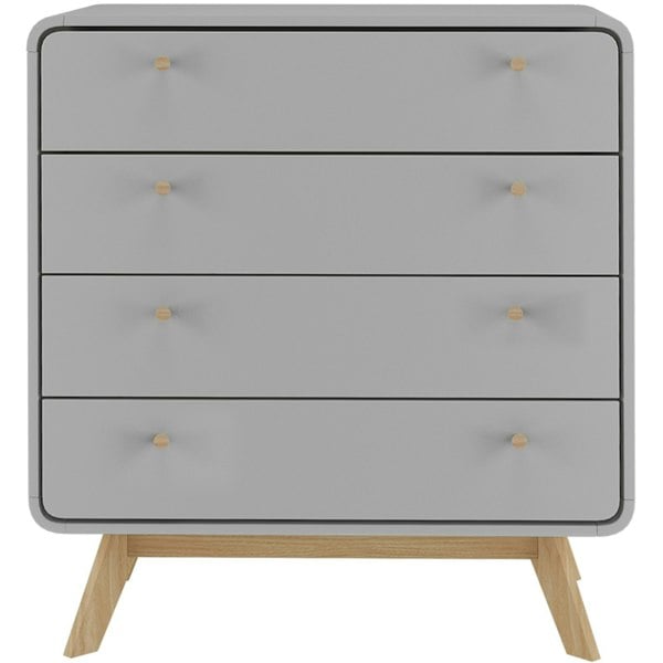 Dorel Home Loft24 Cassie Chest with 4 Drawers Grey