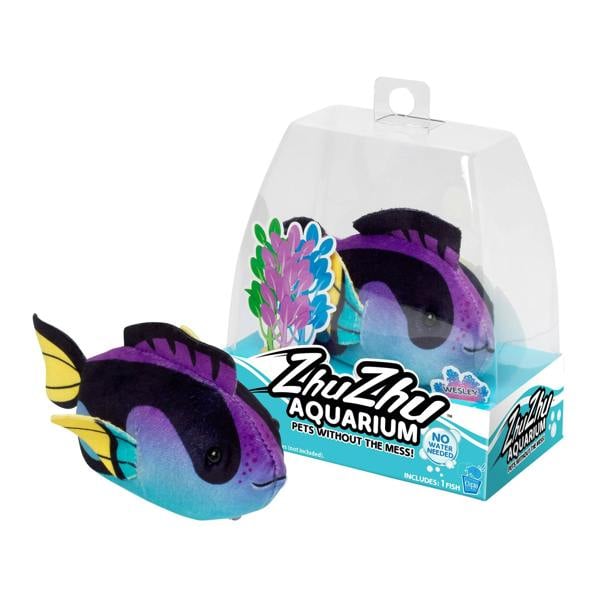 Zhu Zhu Aquarium Zhu Zhu Pets - Zhu Zhu Aquarium Interactive, Collectible Toy Fish - Wesley