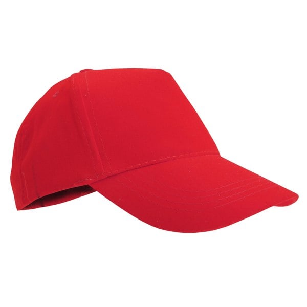 SOLS Kids Unisex Sunny Baseball Cap - Red