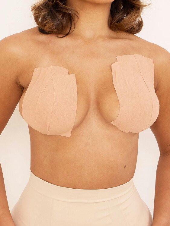Perky Pear DIY Breast Lift Tape Roll-BEIGE-A-DD Cups