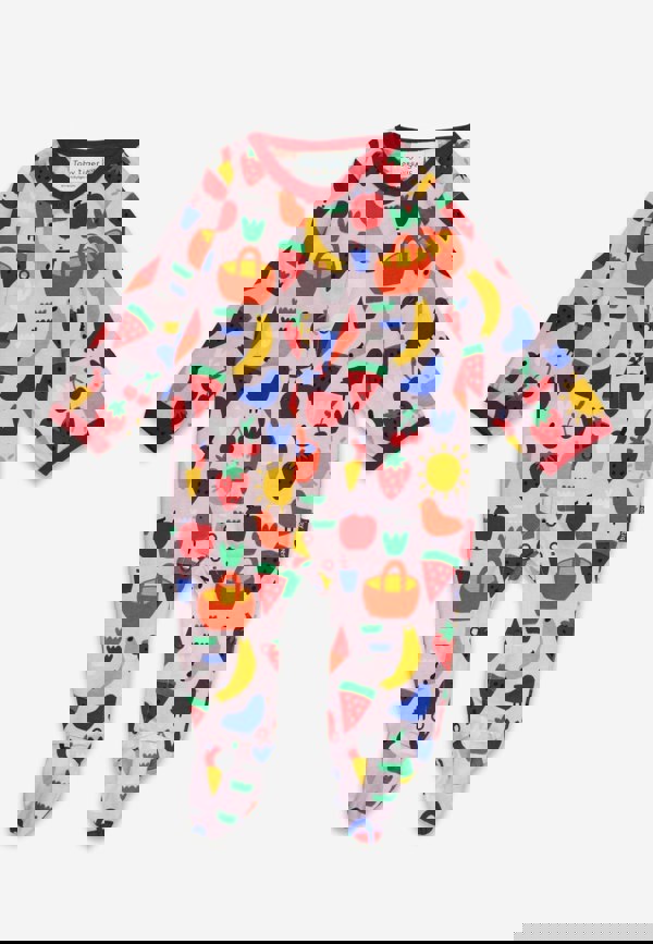 Organic Picnic Print Baby Gift Set - Toby Tiger