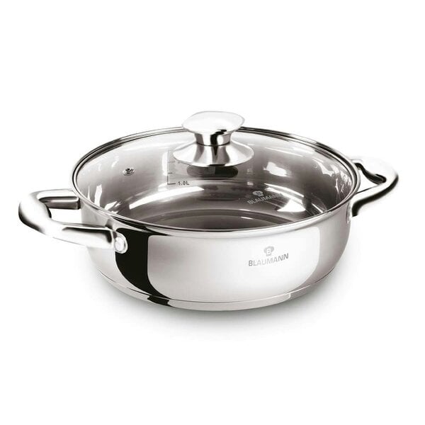 Berlinger Haus Shallow pot with lid, 22 cm Blaumann BL3865