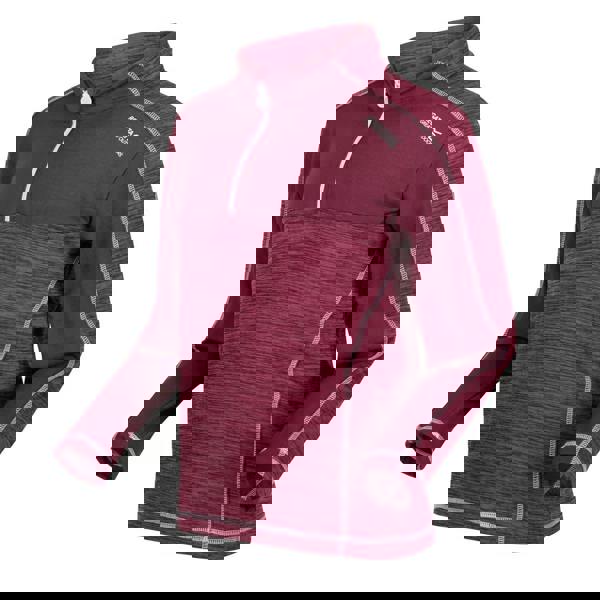 Regatta Childrens/Kids Hewley Recycled Half Zip Fleece Top - Violet/Amaranth Haze - 