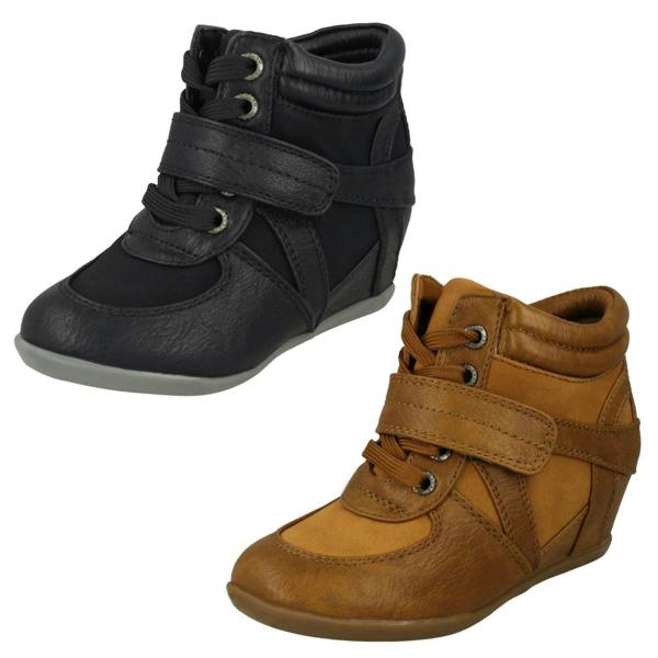Cutie Girls Cutie Mid Wedge Ankle Boots H5013