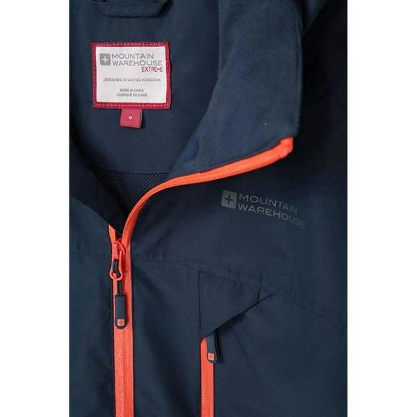 Mountain Warehouse Mens Brisk Extreme Waterproof Jacket - Navy - 