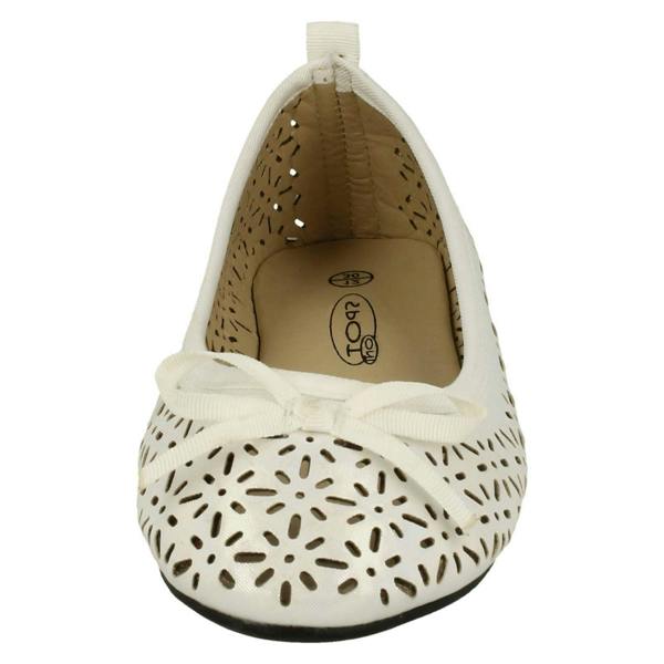 Spot On Girls Spot On Flat Ballerina Style Shoes