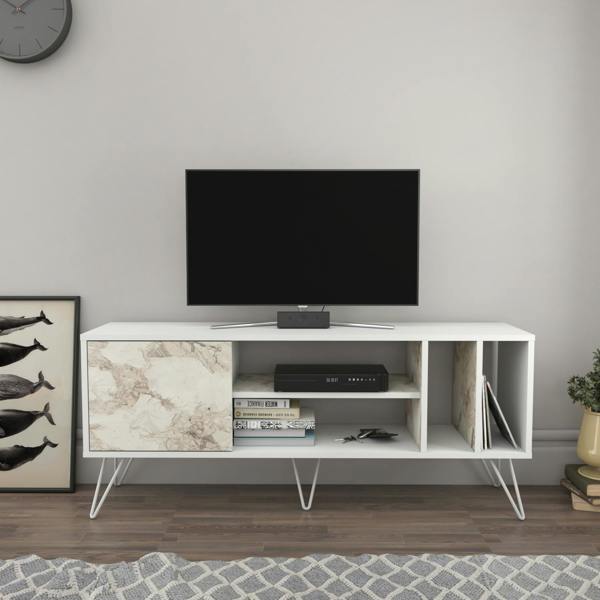 Decorotika Mistico Modern Tv Stand TV Cabinet for TV's up to 55"