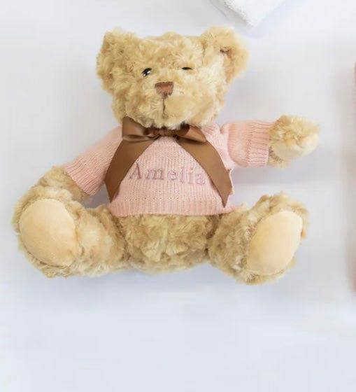 The Baby Gifting Company Luxury personalised teddy