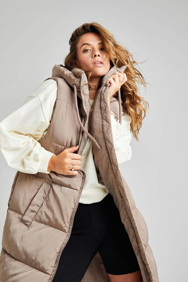 Urban Bliss Longline Puffer Gilet