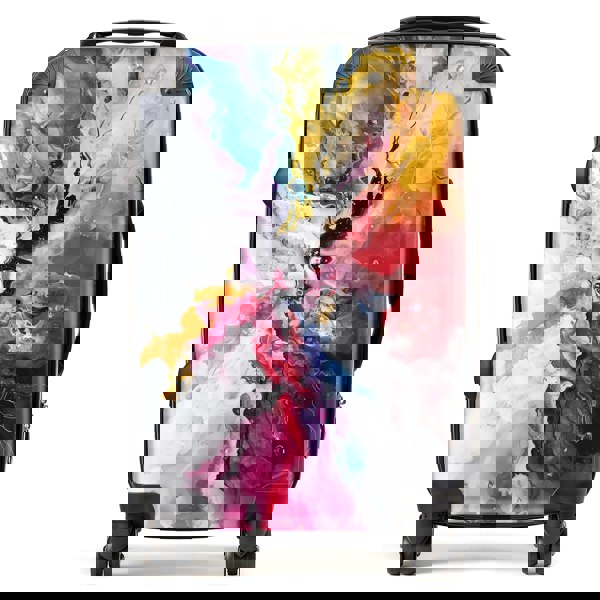 Warren Reed Explosive Colour Cascade Suitcase