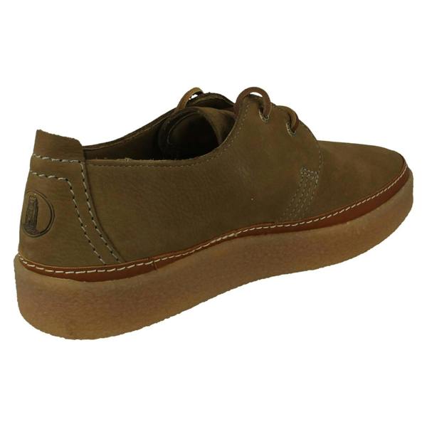 Clarks Mens Clarks Casual Crepe Sole Lace Up Shoes Clarkwood Low
