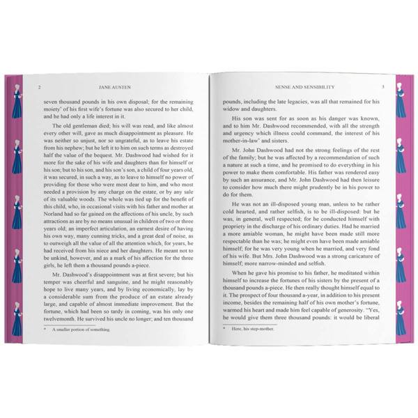 Sense and Sensibility by Jane Austen (Deluxe Hardback Sprayed Edge Edition)