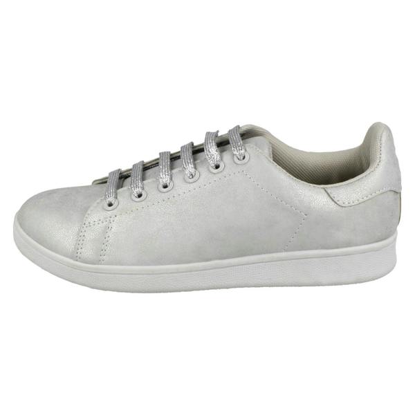 Spot On Ladies Spot On Flat Lace Up Pumps F80267